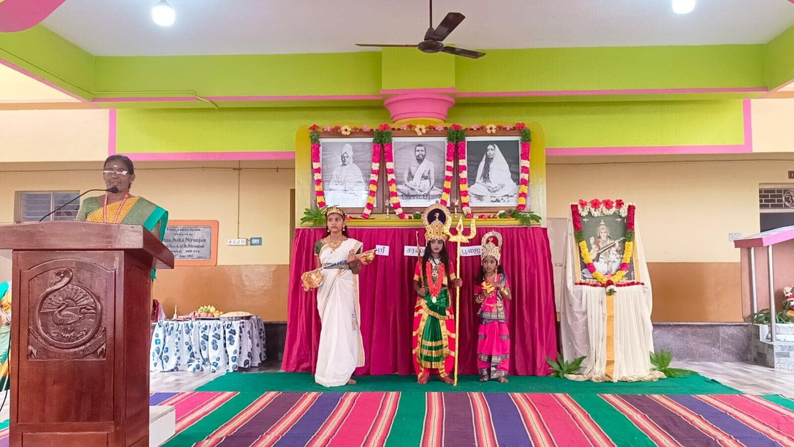 Sri Saraswathi Puja at our School