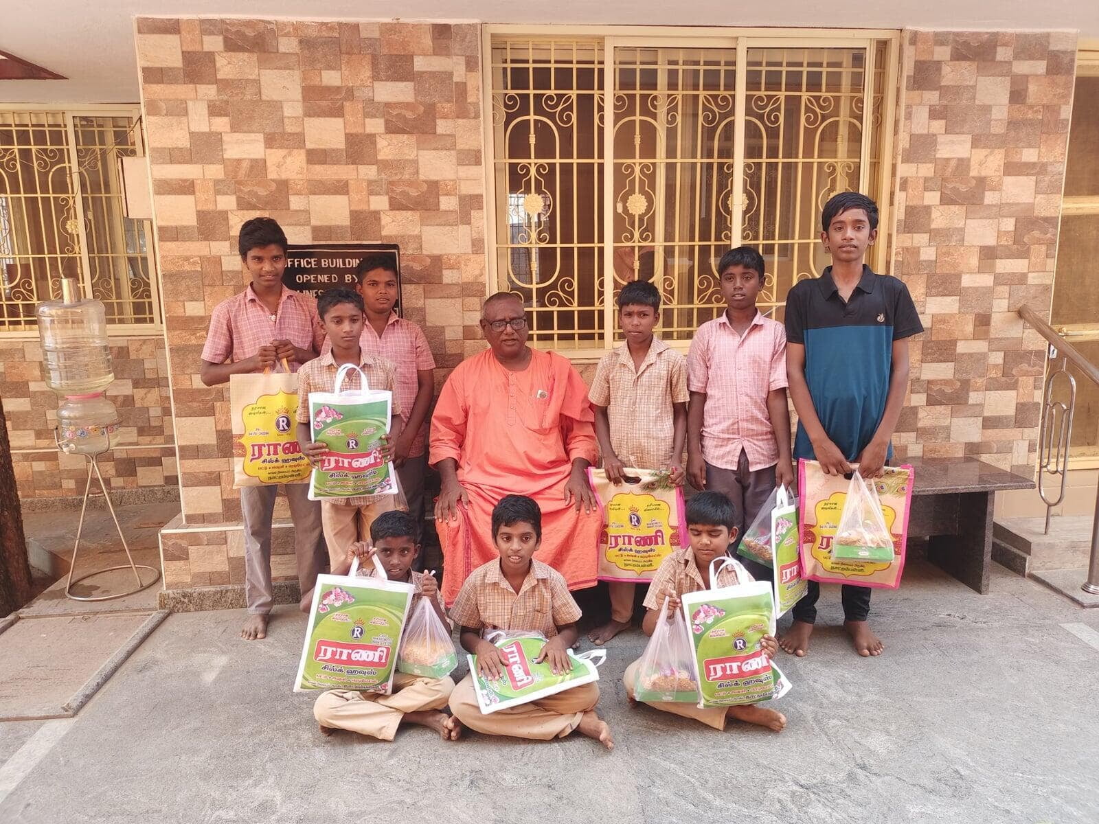 Deepavali Dress Distribution for our Staff & Panchayat Staff